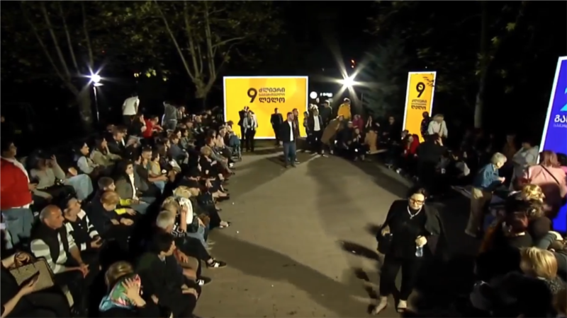 „ლელოს“ საარჩევნო ღონისძიების მონაწილეებს კვერცხები ესროლეს