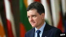 Președintele României, Nicușor Dan, aici la Bruxelles, pe 22 ianuarie 2026, la o reuniune a Consiliului European pentru a discuta evoluțiile recente din relațiile transatlantice.