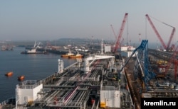 Rosneft’s Vostok Oil project in the Russian Arctic (file photo)