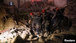 عملیات نجات بازماندگان احتمالی زلزله مراکش
