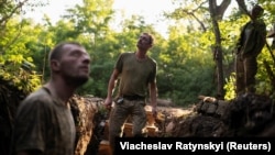 Українські військові на Донеччині, липень 2025 року