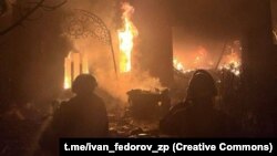 Последствия обстрела Запорожья в ночь на 9 сентября