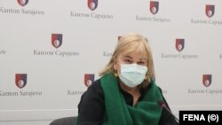 Predsjednica Kriznog štaba Ministarstva zdravstva Kantona Sarajevo Aida Pilav