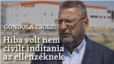 Gondola Zsolt Zoárd, a Civil Fórum Debrecen Egyesület képviselője