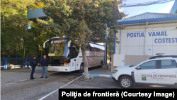 Postul vamal Costești în prima zi a introducerii sistemului de prelevare a datelor biometrice - EES