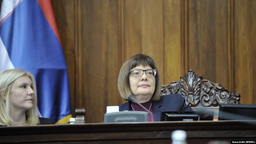 Predsednica Skupštine nije navela koliko će pauza trajati