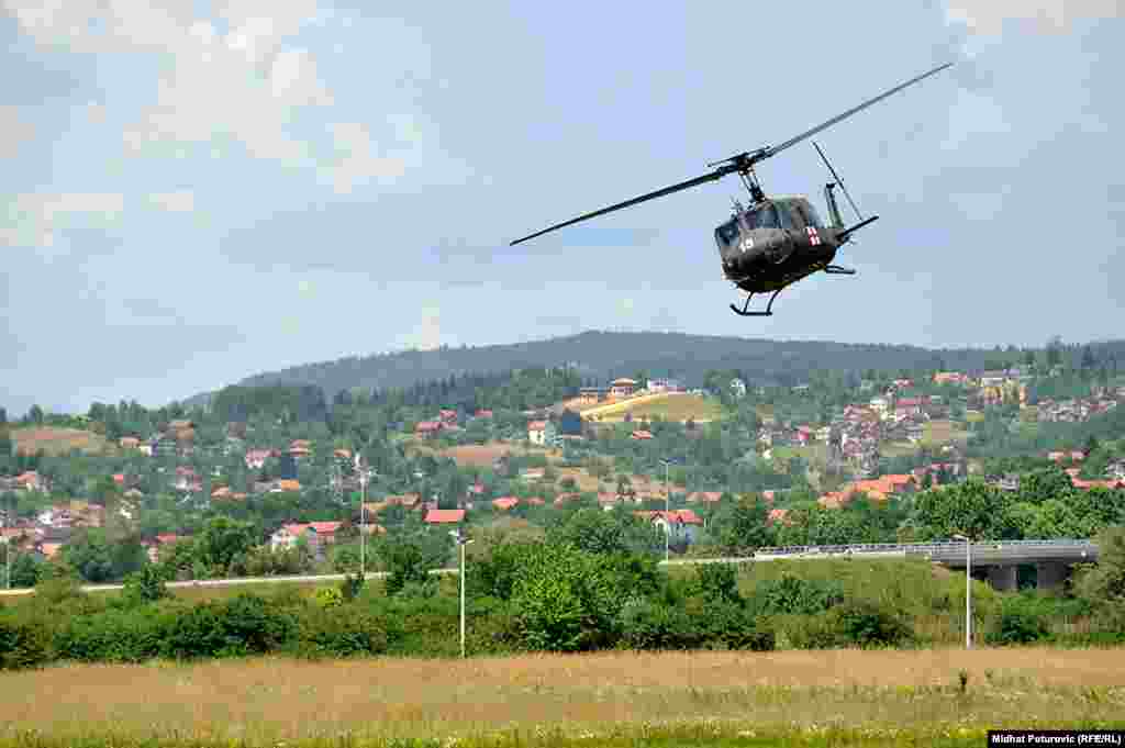 Demonstracija TT sposobnosti helikoptera UH -1H i uvježbanosti posade .