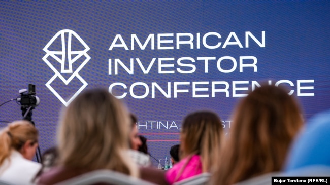 Pamje nga Konferenca e Investitorëve Amerikanë, e organizuar nga Komuna e Prishtinës.