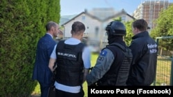 Fotografi e shpërndarë nga Policia e Kosovës pas operacionit antidrogë më 9 qershor. 