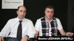 კახი კახიშვილი (მარჯვნივ) და ლევან ჩიკვაიძე.