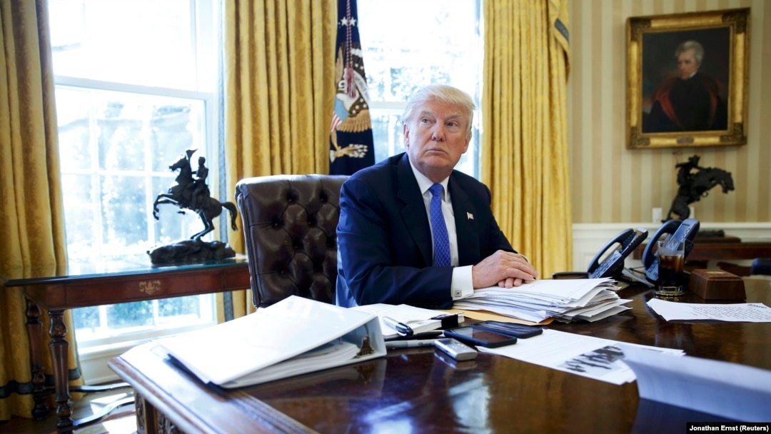 Predsednik SAD Donald Tramp u Beloj kući