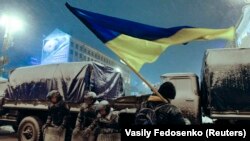 Засніжений Євромайдан