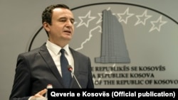 Премиерот на Косово Албин Курти