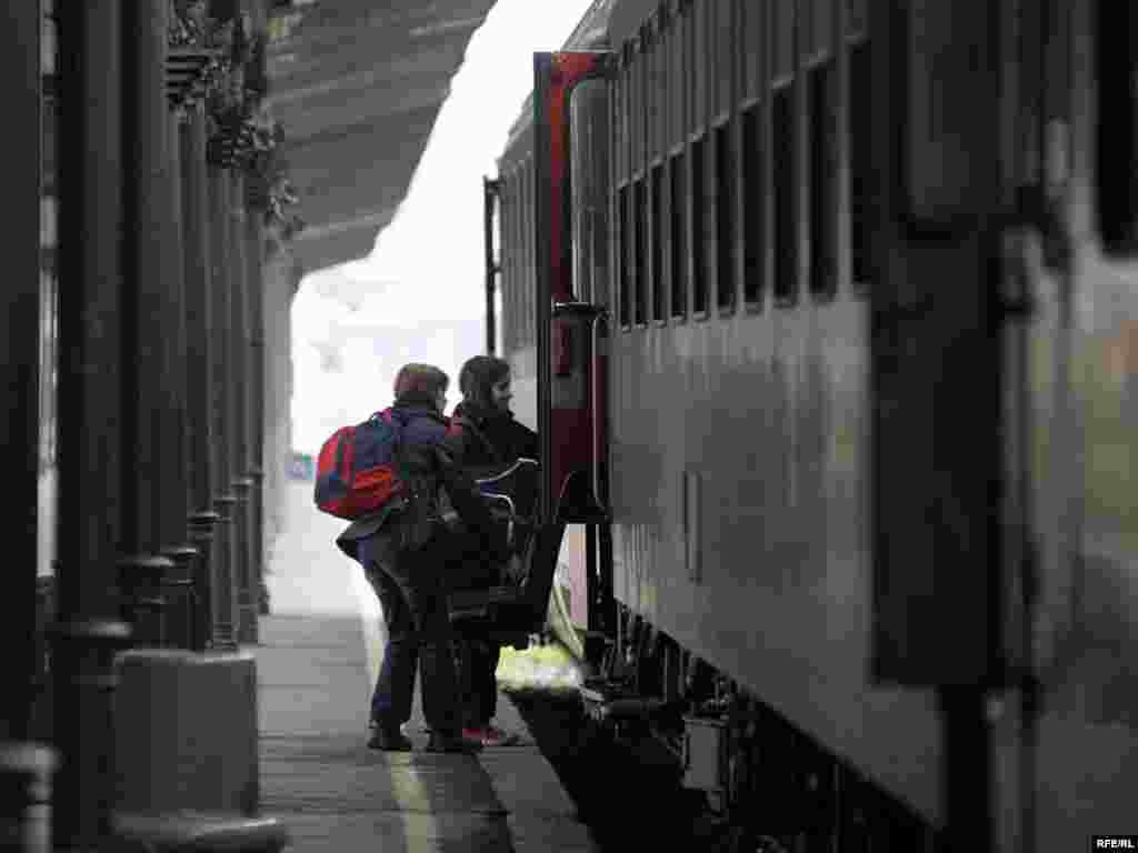 Serbia - Belgrade railway station, ilustrative photo, 22Apr2010.