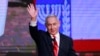 Benjámin Netanjahu izraeli miniszterelnök a választást követően
