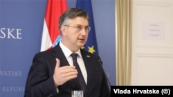 Predsednik Vlade Hrvatske Andrej Plenković