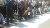 Iranian retirees protest on June 8. 