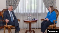 Встреча вице-премьера Армении Мгера Григоряна с посол США в Армении Линн Трейси, 7 июня 2022 г․