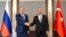 Ռուսաստանի և Թուրքիայի ԱԳ նախարարներ Սերգեյ Լավրովն ու Մևլյութ Չավուշօղլուն, Անկարա, 8-ը հունիսի, 2022թ.