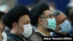 Hassan Khamenei la comemorarea lui ayatollahului Khomeini
