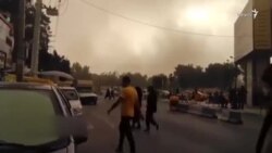 تهران در گرد و غبار؛ آسمان شهر تیره و تار