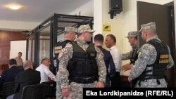 Галифу Озтюрк в суде, архивная фотография