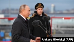 Президент России на ледоколе «Виктор Черномырдин», 3 ноября 2020 года