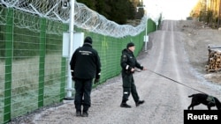 На границе Финляндии с Россией