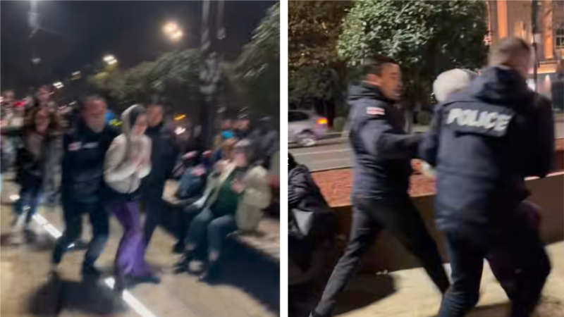 ადმინისტრაციული პატიმრობა შეუფარდეს 23 ნოემბერს აქციაზე დაკავებულ რეზი პეტრიაშვილსა და ია მელითაურს