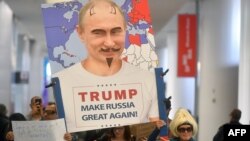 Protestuesit në aeroportin e San Franciskos.