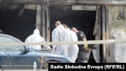 Forenzičari ispituju mjesto nesreće, Tetovo (10. septembar 2021.)