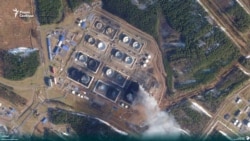 Нефтехранилище в Приморске