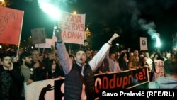 Sedmi protest u Podgorici