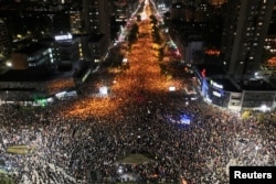 Un mare miting de protest la Novi Sad la 5 noiembrie 2024.