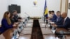Rosemary DiCarlo sa članom Predsjedništva BiH Željkom Komšićem u Sarajevu, 10. 7. 2025.