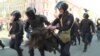 WATCH: Police in St. Petersburg broke up a May Day opposition rally and detained dozens of people chanting slogans critical of Russian President Vladimir Putin.