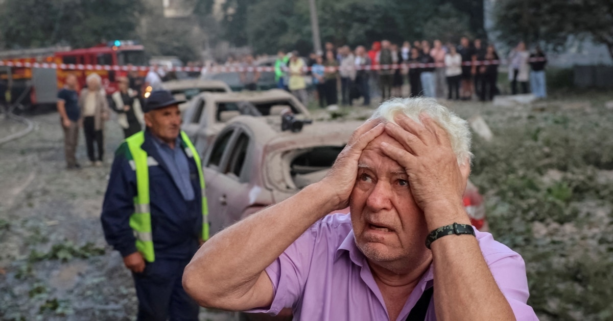 Russia Pounds Ukraine With Missiles, Killing At Least Eight, Including Children