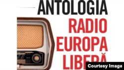 Detaliu de pe coperta volumului „Antologia Radio Europa Liberă. 101 contribuţii (1956-1990)”, Editura Omnium, Bucureşti, 2021.