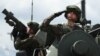 Владикавказ. Военнослужащие на бронетранспортере во время парада Победы, 9 мая 2022 г.