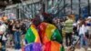 Kosovo -- Prishtina Pride Parade, 2022 -- Participants march during a Pride Parade in Pristina, on June 9, 2022. 