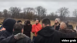 Кадар зь відэа скокаў у Гомлі