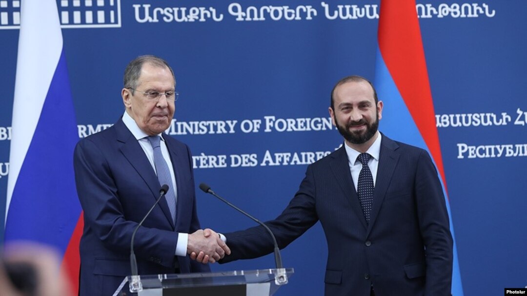 Сергей Лавров и Арарат Мирзоян