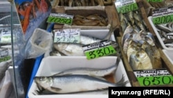 Цены на рынке в Феодосии. Крым, 2023 год