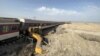 The train was reportedly travelling between the pilgrimage city of Mashhad and the desert town of Jasd when it hit an excavator near the tracks in Tabas.
