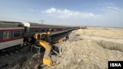 The train was reportedly travelling between the pilgrimage city of Mashhad and the desert town of Jasd when it hit an excavator near the tracks in Tabas.