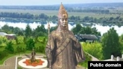 Памятник Сююмбике, который будет установлен в Касимове