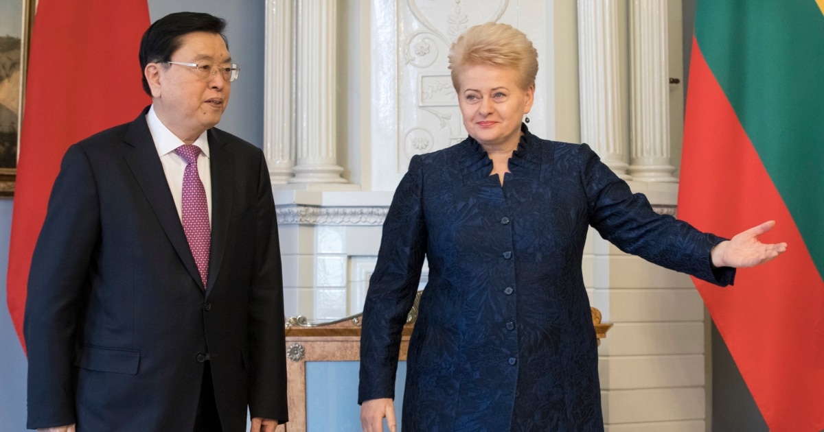 Beijing's Spat With Lithuania Sets The Stage For Shaky New Era of Europe-China Ties
