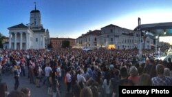 Джаз пад адкрытым небам у Менску, чэрвень 2015