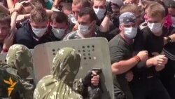 ТВ вести - „бунт“ во Луганск, протест во Москва