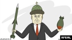 Політична карикатура Євгенії Олійник